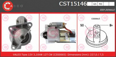 CASCO cst15146gs -  Стартер