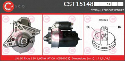 CASCO cst15148rs -  Стартер