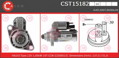 CASCO cst15182gs -  Стартер