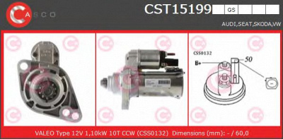 CASCO cst15199gs -  Стартер