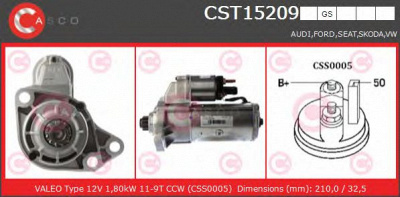 CASCO cst15209gs -  Стартер