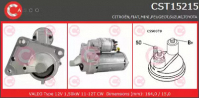 CASCO cst15215as -  Стартер