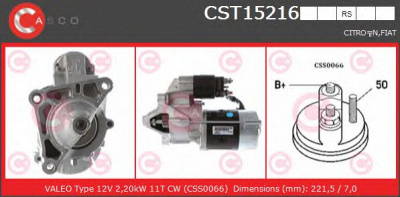 CASCO cst15216rs -  Стартер