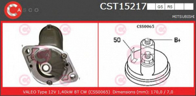 CASCO cst15217rs -  Стартер