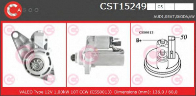 CASCO cst15249gs -  Стартер