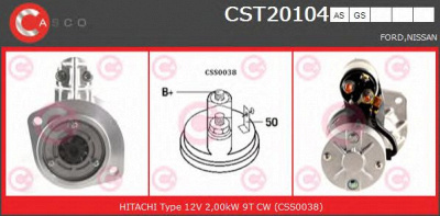 CASCO cst20104as -  Стартер