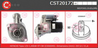 CASCO cst20172as -  Стартер