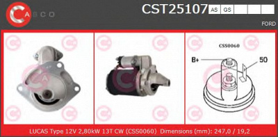 CASCO cst25107gs -  Стартер
