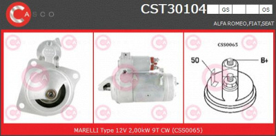 CASCO cst30104gs -  Стартер