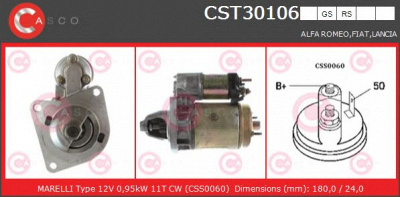 CASCO cst30106rs -  Стартер