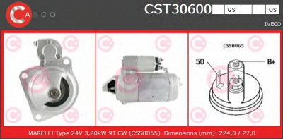 CASCO cst30600gs -  Стартер