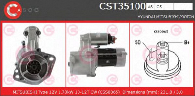 CASCO cst35100gs -  Стартер