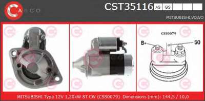 CASCO cst35116as -  Стартер