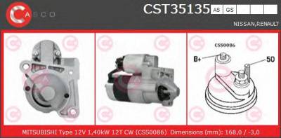 CASCO cst35135gs -  Стартер