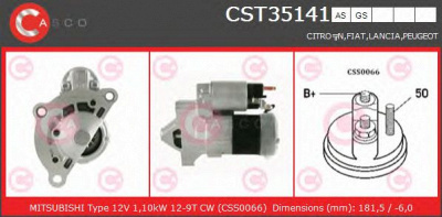 CASCO cst35141as -  Стартер