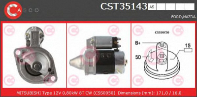 CASCO cst35143as -  Стартер