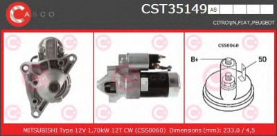 CASCO cst35149as -  Стартер