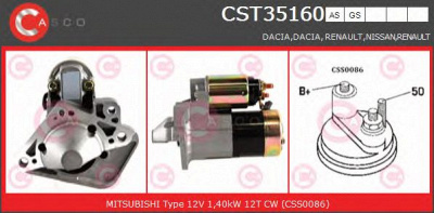 CASCO cst35160as -  Стартер