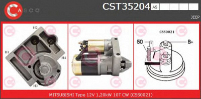 CASCO cst35204as -  Стартер