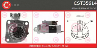 CASCO cst35614as -  Стартер
