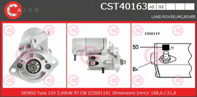 CASCO cst40163gs -  Стартер