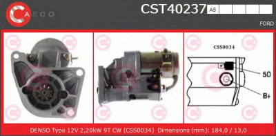 CASCO cst40237as -  Стартер