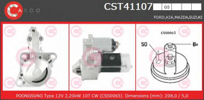 CASCO cst41107gs -  Стартер