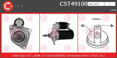 CASCO cst49100gs -  Стартер