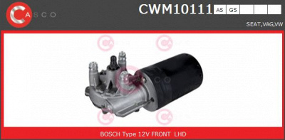 CASCO cwm10111as -  Двигатель стеклоочистителя