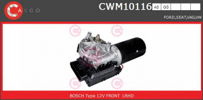 CASCO cwm10116gs -  Двигатель стеклоочистителя