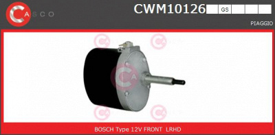 CASCO cwm10126gs -  Двигатель стеклоочистителя