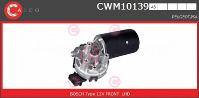 CASCO cwm10139as -  Двигатель стеклоочистителя