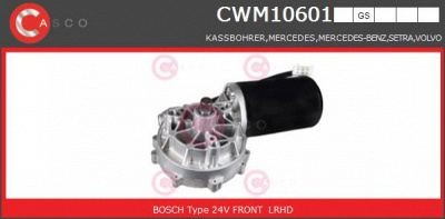 CASCO cwm10601gs -  Двигатель стеклоочистителя