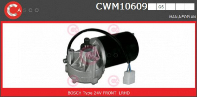 CASCO cwm10609gs -  Двигатель стеклоочистителя