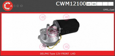 CASCO cwm12100as -  Двигатель стеклоочистителя