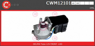 CASCO cwm12101as -  Двигатель стеклоочистителя