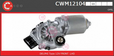 CASCO cwm12104gs -  Двигатель стеклоочистителя