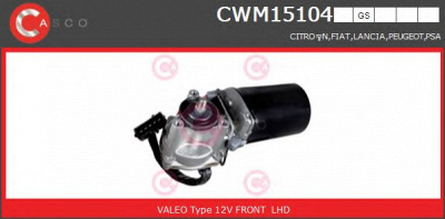 CASCO cwm15104gs -  Двигатель стеклоочистителя
