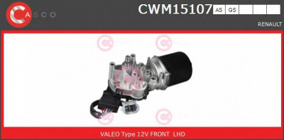 CASCO cwm15107gs -  Двигатель стеклоочистителя
