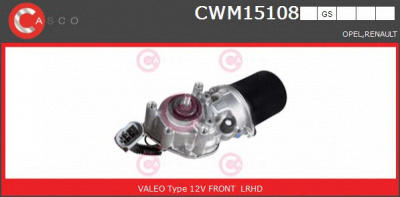 CASCO cwm15108gs -  Двигатель стеклоочистителя