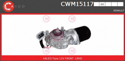CASCO cwm15117gs -  Двигатель стеклоочистителя