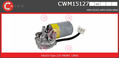CASCO cwm15127gs -  Двигатель стеклоочистителя