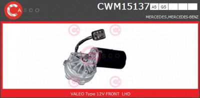 CASCO cwm15137as -  Двигатель стеклоочистителя