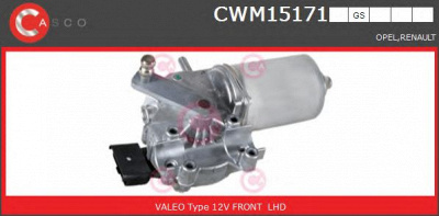 CASCO cwm15171gs -  Двигатель стеклоочистителя