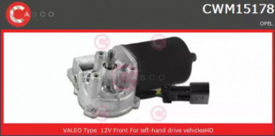 CASCO cwm15178as -  Двигатель стеклоочистителя
