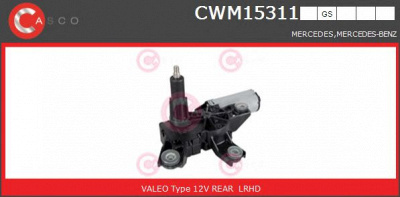 CASCO cwm15311gs -  Двигатель стеклоочистителя