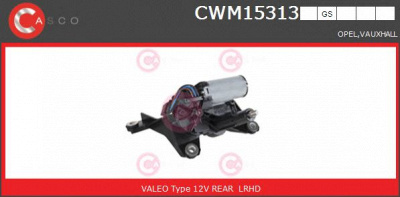 CASCO cwm15313gs -  Двигатель стеклоочистителя