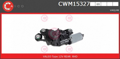 CASCO cwm15327gs -  Двигатель стеклоочистителя