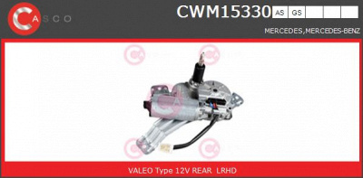 CASCO cwm15330as -  Двигатель стеклоочистителя