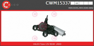 CASCO cwm15337gs -  Двигатель стеклоочистителя